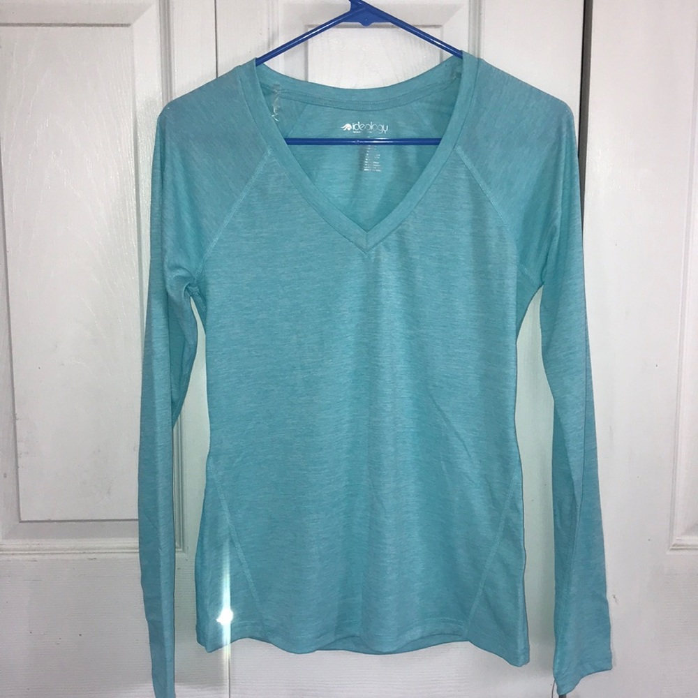 SKY BLUE IDEOLOGY ACTIVEWEAR LONG SLEEVE SHIRT